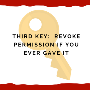 TCPA -- Third Key:  Revoke Permission If You Ever Gave It